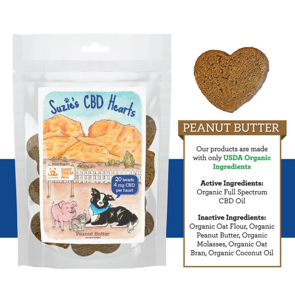 Sukie's CBD Hearts - For large dogs - Image 3