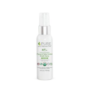 PURE and Natural Pet - Organic Dental Solution plaque & tartar control