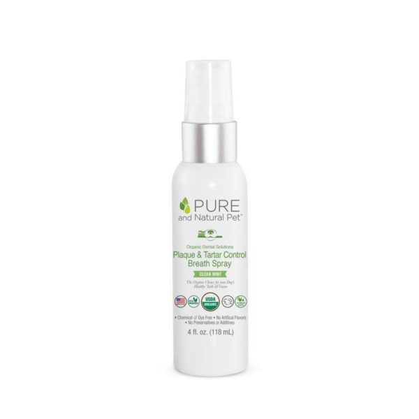 PURE and Natural Pet - Organic Dental Solution plaque & tartar control