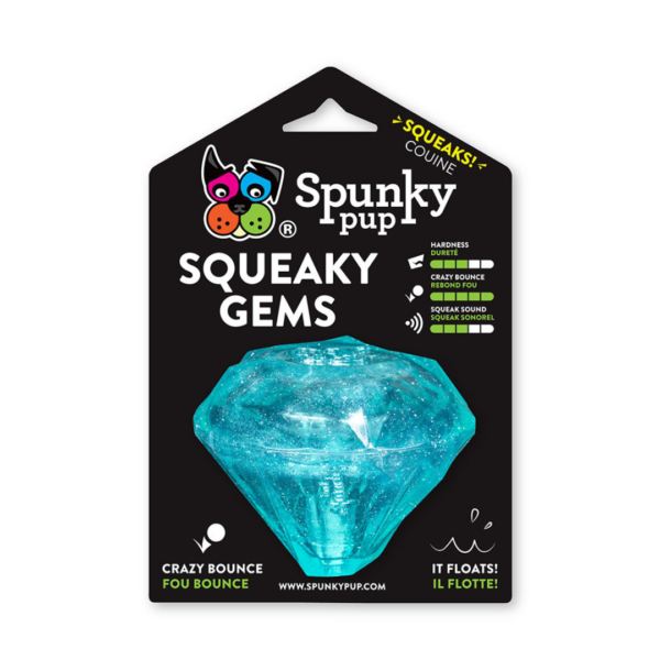 Spunky Pup - Diamond Squeaky Gems