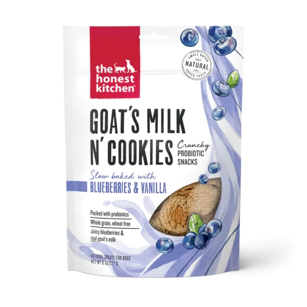 The Honest Kitchen -  Blueberry & Vanilla Goat's Milk N' Cookies