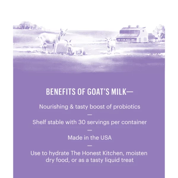 The Honest Kitchen - Instant Goat's Milk with Probiotics - Image 4